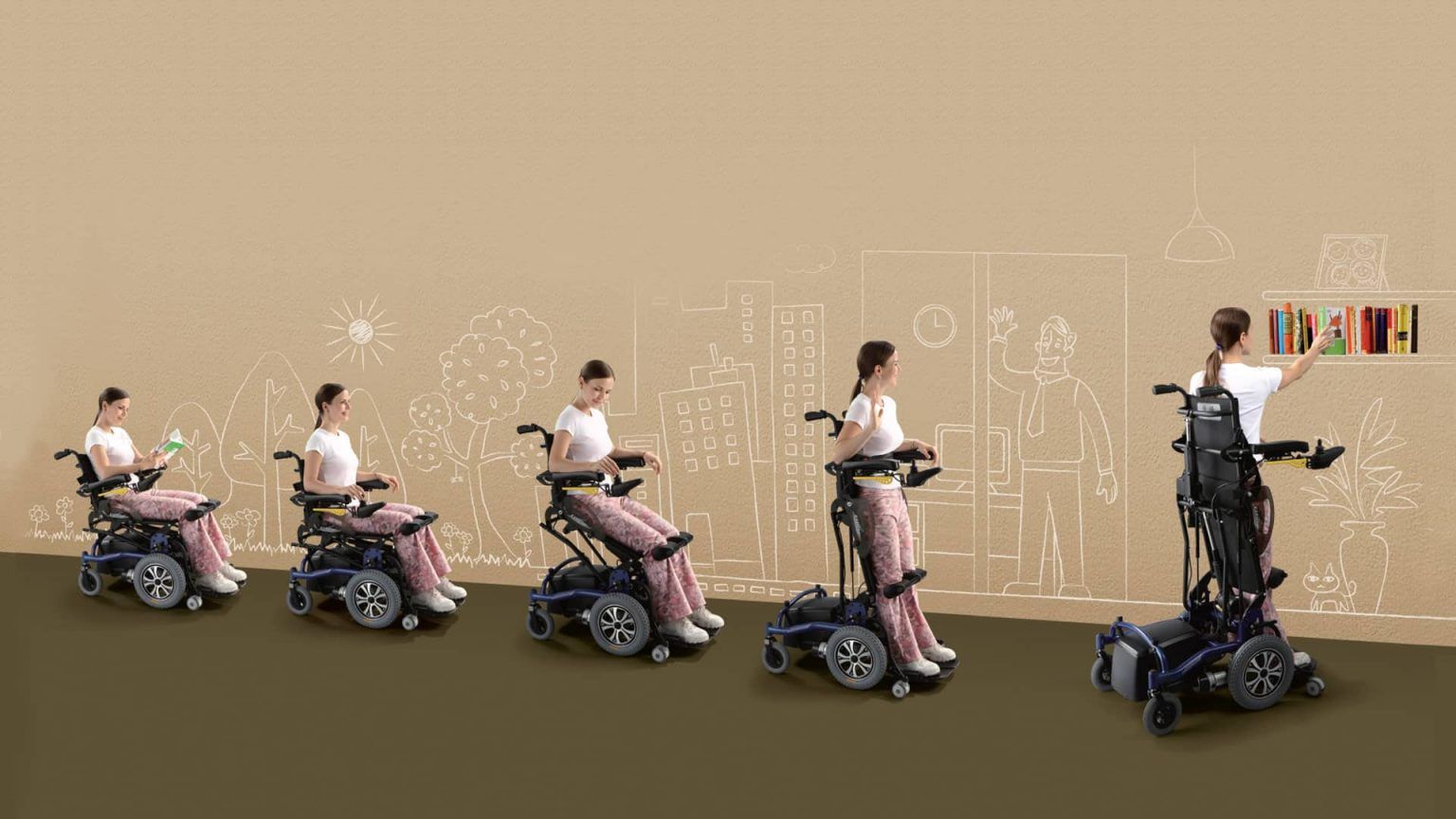 Bandido cielo Vacaciones Beneficios de las sillas de ruedas eléctricas con bipedestación |  Servitecdpm - Barcelona